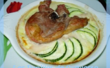 Cassolette de courgettes et agneau