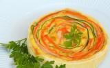 Tartelette surimi et courgettes