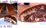 Gâteau zébré moelleux au chocolat