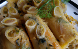 Cannelloni de sardine aux agrumes et fenouil croquant