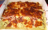 Gratin de courgettes jambon-mozarella