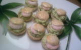 Mini vol au vent à la crème d'avocat