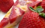 Tarte  fraises banane