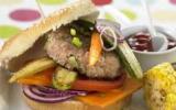 Burger de veau de Pentecôte aux petis légumes