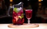 Sangria aux fruits rouges