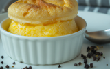 Soufflé à la brandade de morue