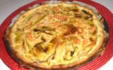 Quiche saumon et poireaux