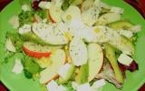 Salade cheese and apple