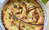 Clafoutis aux poireaux