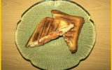 Croques au chèvre, tomate et miel de romarin