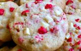 Cookies pépites de chocolat blanc et pralines roses