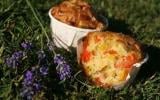 Muffins aux légumes d'été