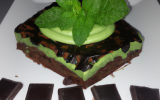 Gâteau chocolat menthe