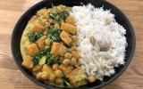 Curry végétarien à la butternut et aux pois chiches