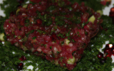 Tartare de grenadier aux herbes