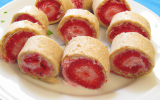 Recette du roulé aux fraises