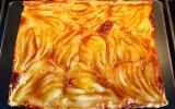 Tarte fine aux poires caramélisées au miel aux épices