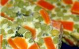 Terrine de carottes et petits pois