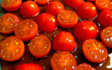 Tomates caramélisées rapides