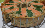 Tourte au saumon au thermomix