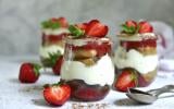 Tiramisu light aux fraises et sucre de coco