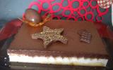 Entremets poire chocolat