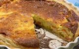 Quiche au surimi et carottes au cumin