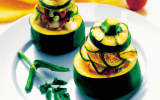 Courgettes farcies aux légumes