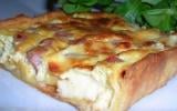 Quiche jambon & vache qui rit