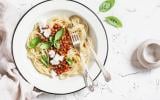 Spaghetti à la bolognaise végétarienne au Cookeo