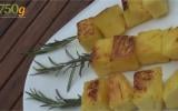 Ananas au romarin à la plancha