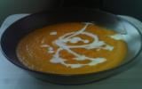 Soupe de carottes au lait de coco Thermomix