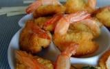 Crevettes croquantes et sauce sucrée 