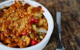 Crumble au poulet et légumes d'été