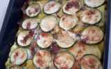 Courgettes et pommes de terres en gratin