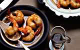 Gambas au whisky