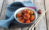 Rapides à faire, elles vont plaire aux enfants : voici notre recette des boulettes de poulet sauce BBQ