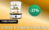 Cyber Monday : faites une grosse économie sur ce cuiseur vapeur électrique !