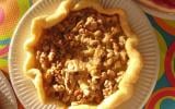 Tarte aux noix caramélisées