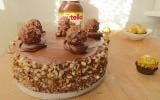 Ferrero Rocher cake