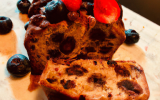 Cake aux fruits et au chocolat