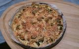 Tarte courgette et au saumon