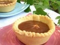 Tartelettes aux amandes, chocolat & caramel crémeux de Carambars