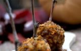 Boulettes d'automne (veau/ butternut et chapelure de châtaignes)