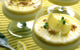 Verrines de mousse de citron