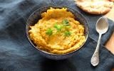 Houmous de potirons accompagnés de crackers