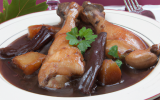 Coq au vin classique