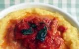 Polenta à la Tomate et Crème de Saint-Marcellin