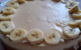 Cheesecake banane à 99.9 kkal/100g bonne