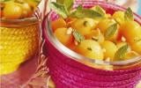 Salade de melon aux fruits secs